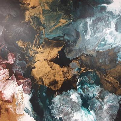 REALISATIONS DE TABLEAUX EN POURING